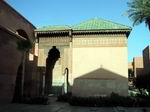 Entrada al cementerio de los infantes. Marrakech.