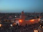 Atardecer en Marrakech.