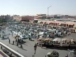 Plaza Djemaa Alfna. Marrakech.