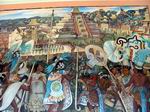 Pintura sobre los aztecas.