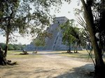 Templos mayas de Yucatán. México.