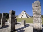 Templos mayas de Yucatán. México.