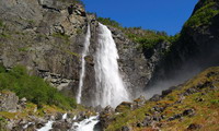 Catarata de Feigegossen. Noruega.