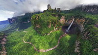 Salto del Angel. Venezuela.