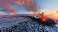 Volcán. Rusia.