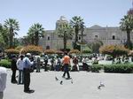 Plaza en Arequipa.