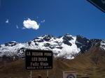 Vista de los Andes en Cuzco.