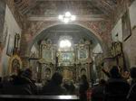 Interior de iglesia en Cuzco.