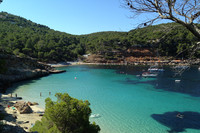 Cala Saladeta. Ibiza. Baleares.
