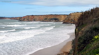 Playa y acantilados de Conil. Cádiz.
