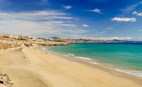 Playa en Fuerteventura. Canarias.
