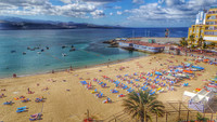 Playa de las Canteras. Las Palmas. Canarias.
