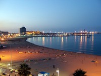 Playa de Melilla.
