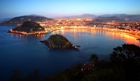 Bahía de La Concha. San Sebastián. Guipúzcoa.
