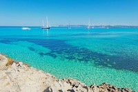 Playa de Ses Illetes. Formentera. Baleares.
