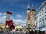 Plaza del Mercado. Cracovia.