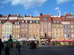 Plaza en Varsovia.