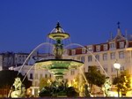 Fuente de la Plaza del Rossio - Lisboa