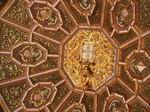 Artesonado del techo del Palacio Nacional. Sintra.