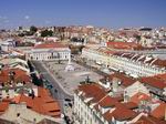 Vista de la Plaza del Rossio - Lisboa