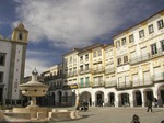 Plaza de Giraldo. Evora.