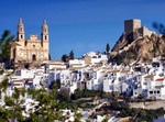 Vista parcial de Olvera. Cádiz.