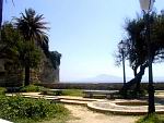 Torre árabe y Africa al fondo - Tarifa