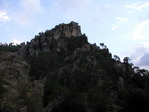 Poyo sobre el Lago de las Aguas Negras, en la Sierra de Cazorla