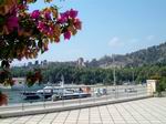 La Alcazaba vista desde el puerto. Málaga.