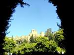 La Alcazaba desde los Jardines de Pedro Luís Alonso - Málaga