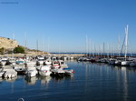 Puerto deportivo de El Candado. Málaga.