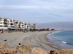 Paseo Marítimo y playa de Roquetas de Mar