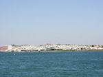 Panorámica de Ayamonte desde Portugal.