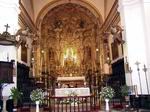 Altar mayor de la Iglesia de Galaroza