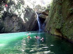 Cañón de San Cristóbal. Charco Azul.