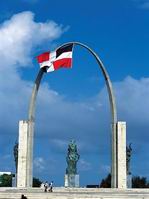 Monumento en Santo Domingo.