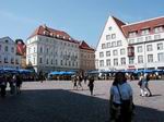 Plaza en Tallin. Estonia.