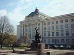 Monumento en Tallin. Estonia.