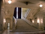 Escalinata del Parlamento. Bucarest.