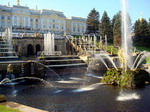 Jardines en San Petersburgo.