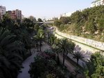 Elche. Cauce del río Vinalopó.