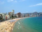 Panormica de Benidorm. Alicatne.