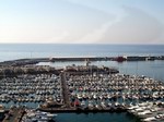 Panorámica del puerto deportivo de Alicante.
