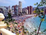 Playa de Levante. Benidorm