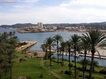 Playa de Javea desde el Parador Nacional de Turismo