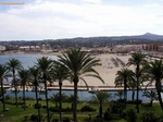 Playa de Javea desde el Parador Nacional de Turismo