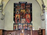 Retablo en Iglesia de Viella. Valle de Arán.