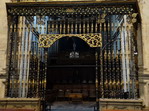 Coro de la Iglesia de Santiago el Real. Logroño. La Rioja.