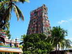 Templo en Rajagopuram. India.