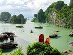 Rio Ha Long. Vietnam.